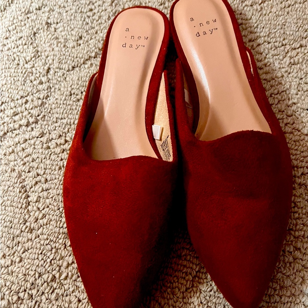 Rustic colored slip on shoes from Target. Brand new/ never worn. Size 6